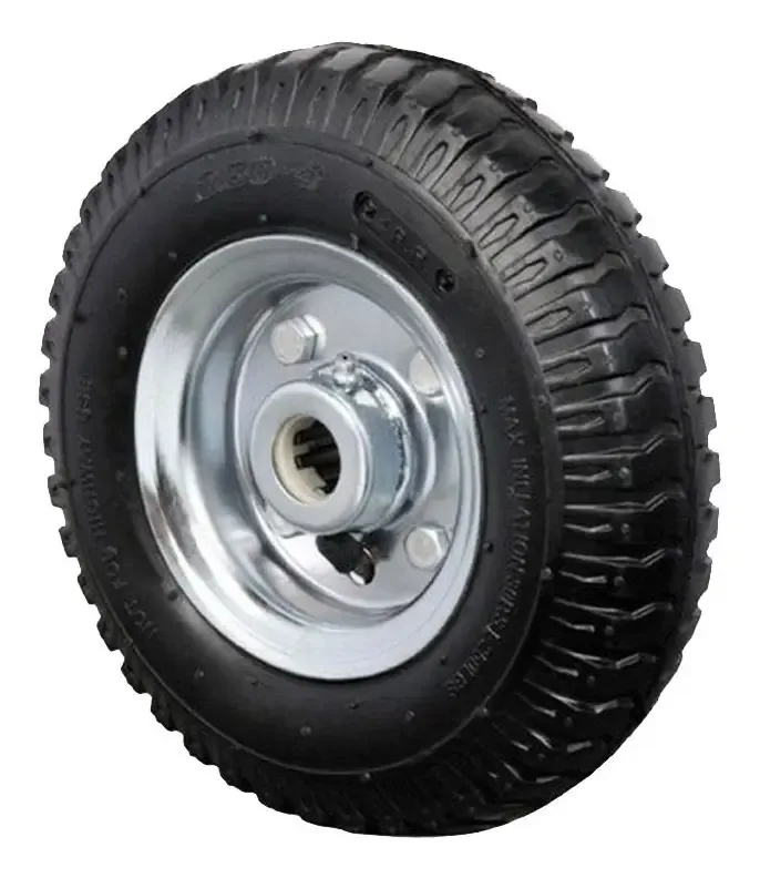 Roda pneumática 2.50-4 rolete 7/8"
